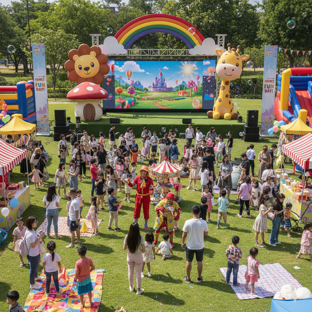 Kids Carnival Event for Corporate Employees’ Families 1 Kids Carnival Event